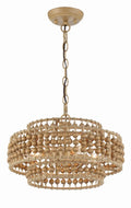 CRYSTORAMA, SILAS BURNISHED CHANDELIER, CHANDELIER LIGHT