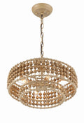 CRYSTORAMA, SILAS BURNISHED CHANDELIER, CHANDELIER LIGHT