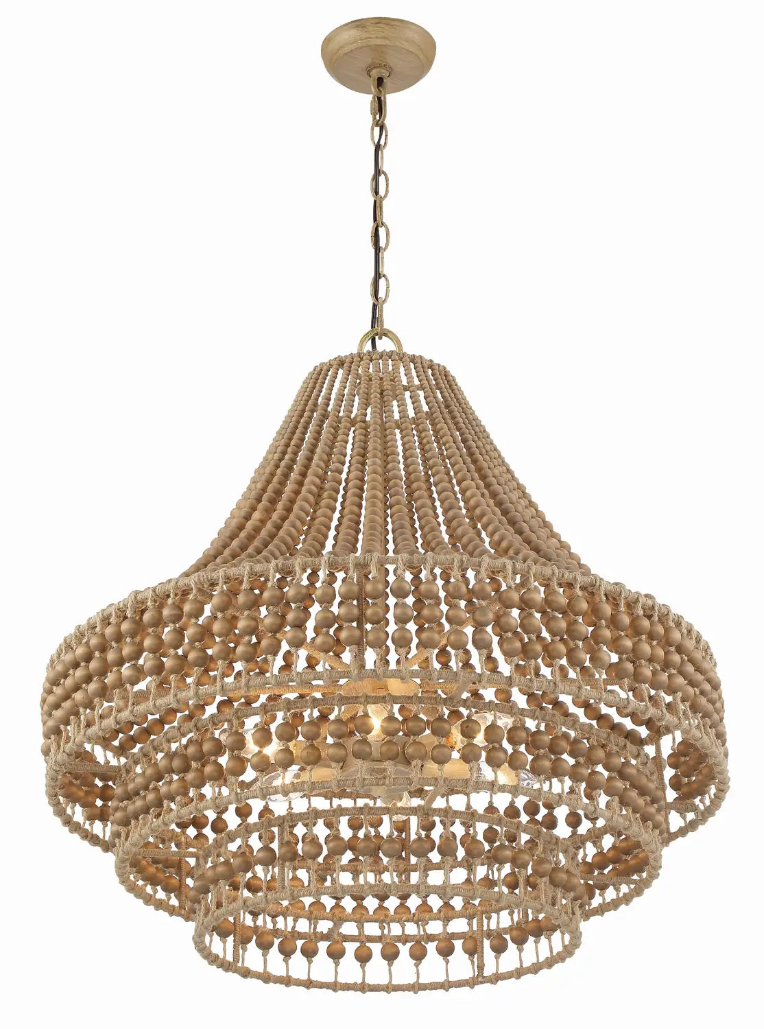 CRYSTORAMA, SILAS BURNISHED CHANDELIER, CHANDELIER LIGHT