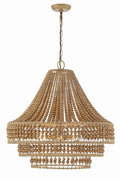 CRYSTORAMA, SILAS BURNISHED CHANDELIER, CHANDELIER LIGHT