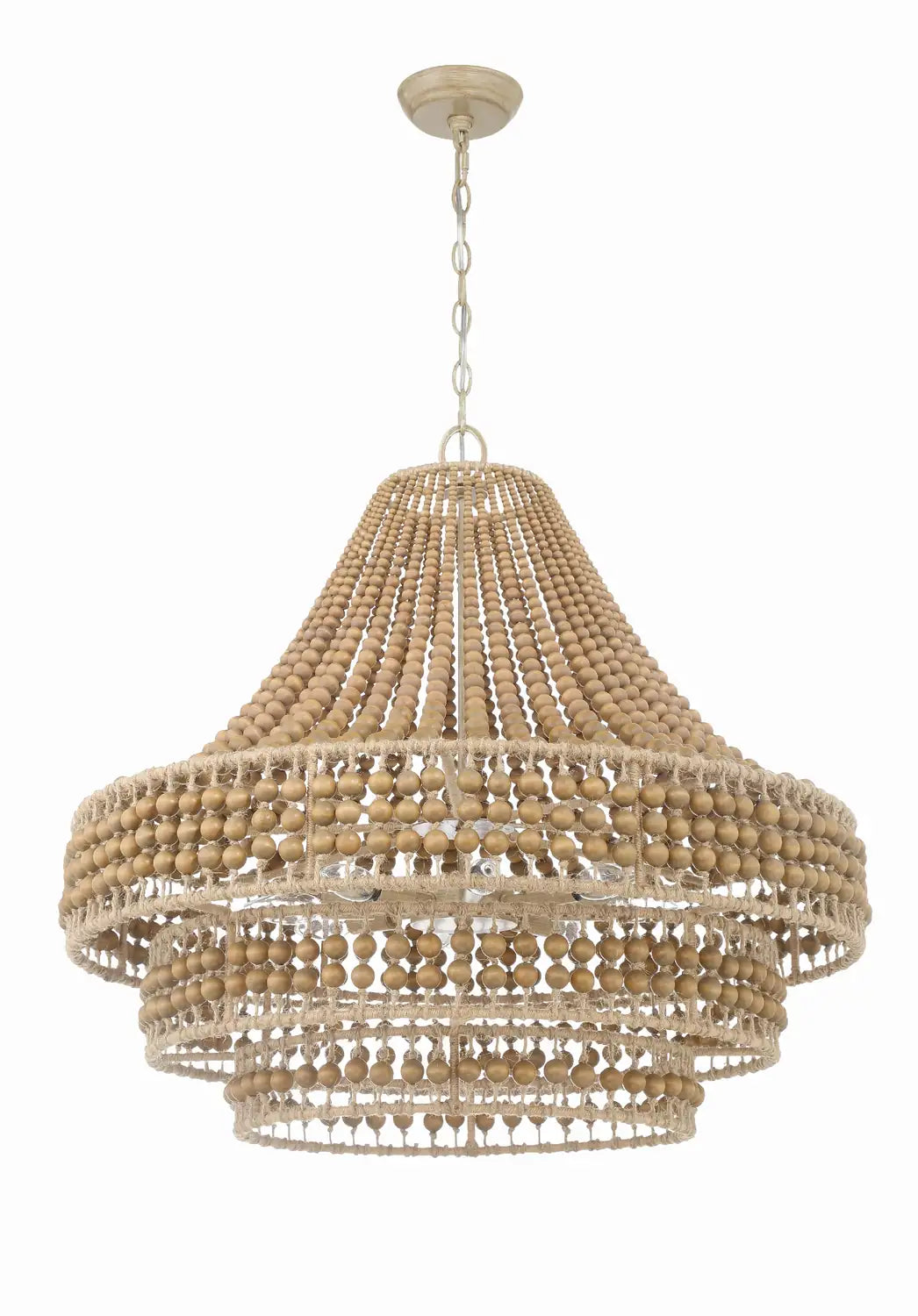 CRYSTORAMA, SILAS BURNISHED CHANDELIER, CHANDELIER LIGHT
