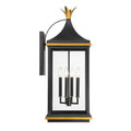 CRYSTORAMA, SIMPSON TEXTURED OUTDOOR SCONCE, OUTDOOR WALL LIGHTS