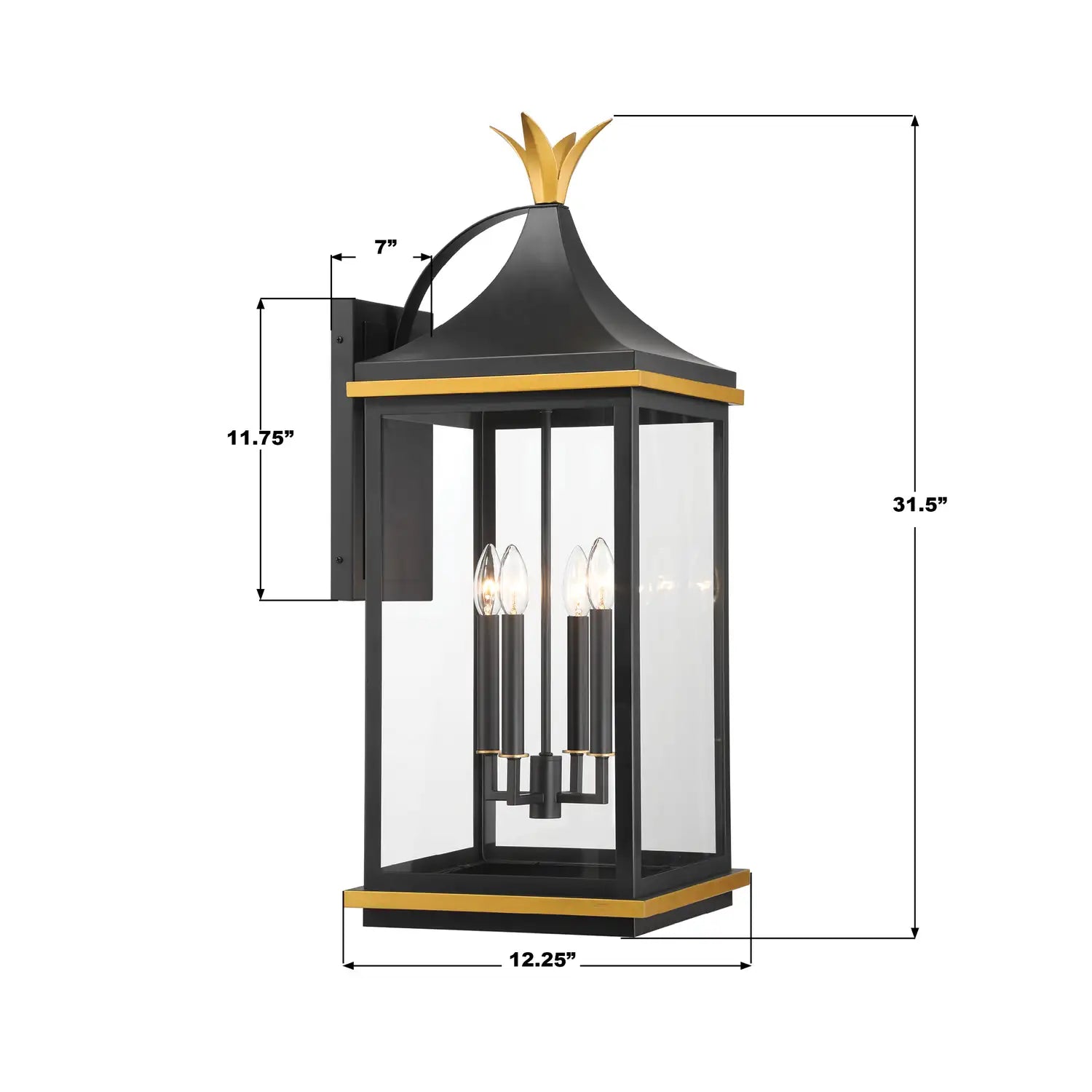 CRYSTORAMA, SIMPSON TEXTURED OUTDOOR SCONCE, OUTDOOR WALL LIGHTS