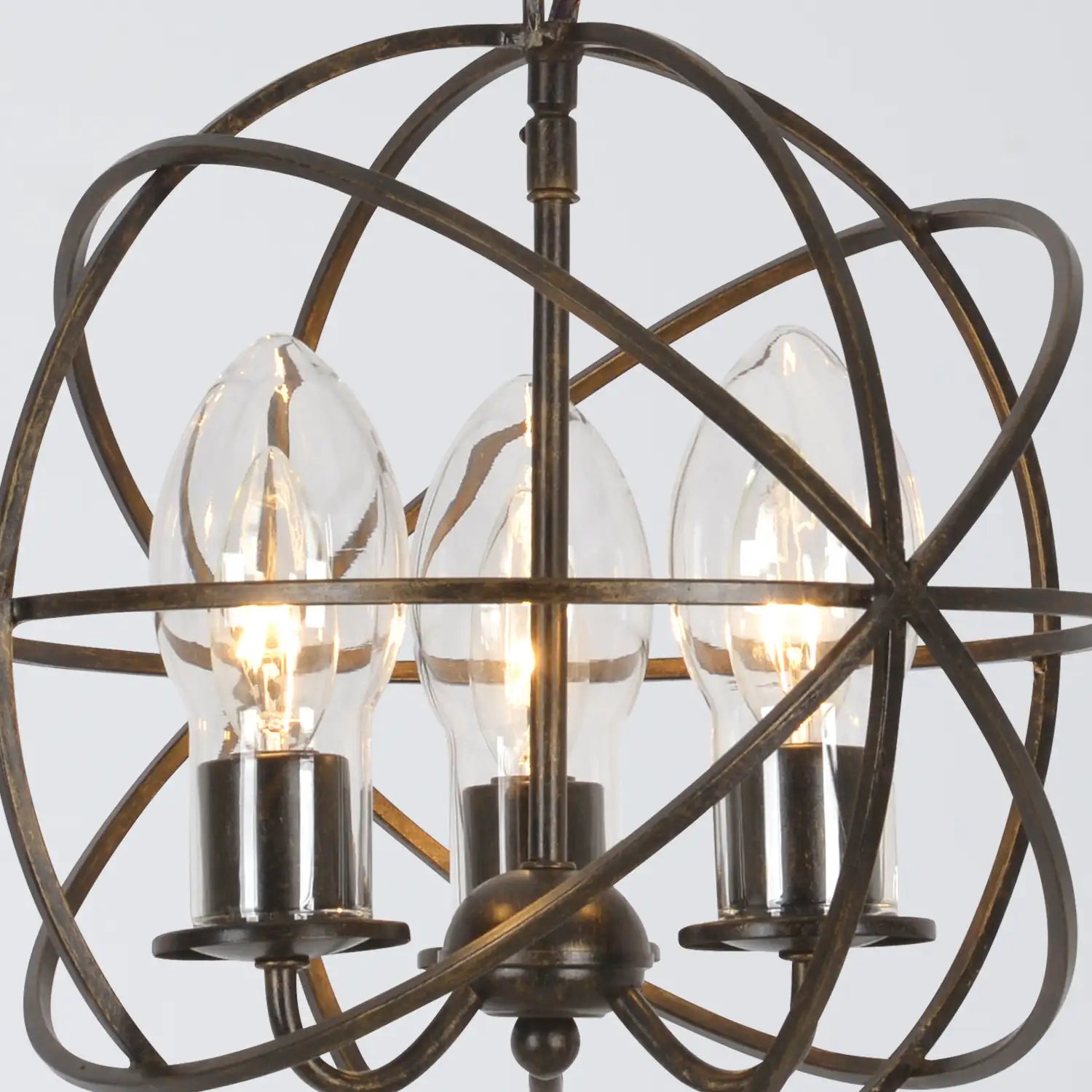 CRYSTORAMA, SOLARIS SPHERE OUTDOOR CHANDELIER, OUTDOOR CEILING LIGHTS