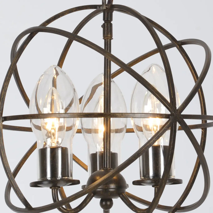 CRYSTORAMA, SOLARIS SPHERE OUTDOOR CHANDELIER, OUTDOOR CEILING LIGHTS