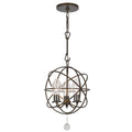 CRYSTORAMA, SOLARIS SPHERE OUTDOOR CHANDELIER, OUTDOOR CEILING LIGHTS