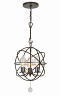 CRYSTORAMA, SOLARIS SPHERE OUTDOOR CHANDELIER, OUTDOOR CEILING LIGHTS