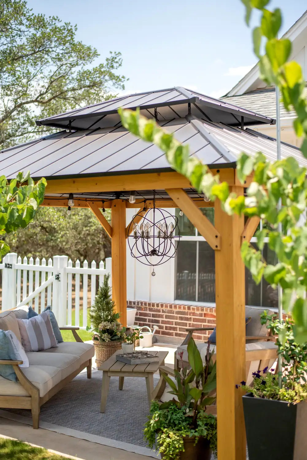 CRYSTORAMA, SOLARIS SPHERE OUTDOOR CHANDELIER, OUTDOOR CEILING LIGHTS