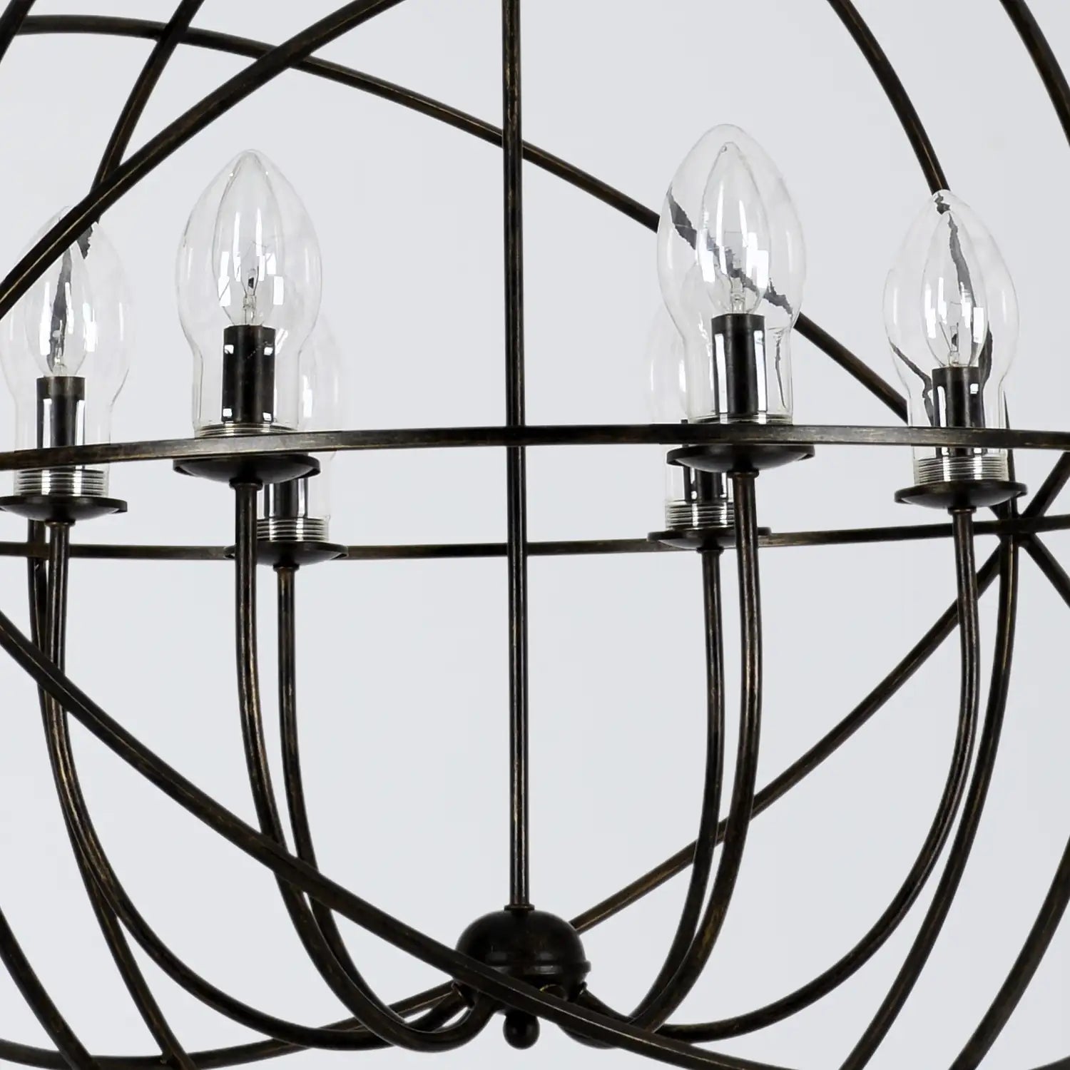 CRYSTORAMA, SOLARIS SPHERE OUTDOOR CHANDELIER, OUTDOOR CEILING LIGHTS