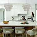 CRYSTORAMA, TIANA CHANDELIER, CHANDELIER LIGHT