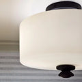 CRYSTORAMA, TRAVIS SEMI FLUSH MOUNT, FLUSH MOUNT CEILING LIGHTS