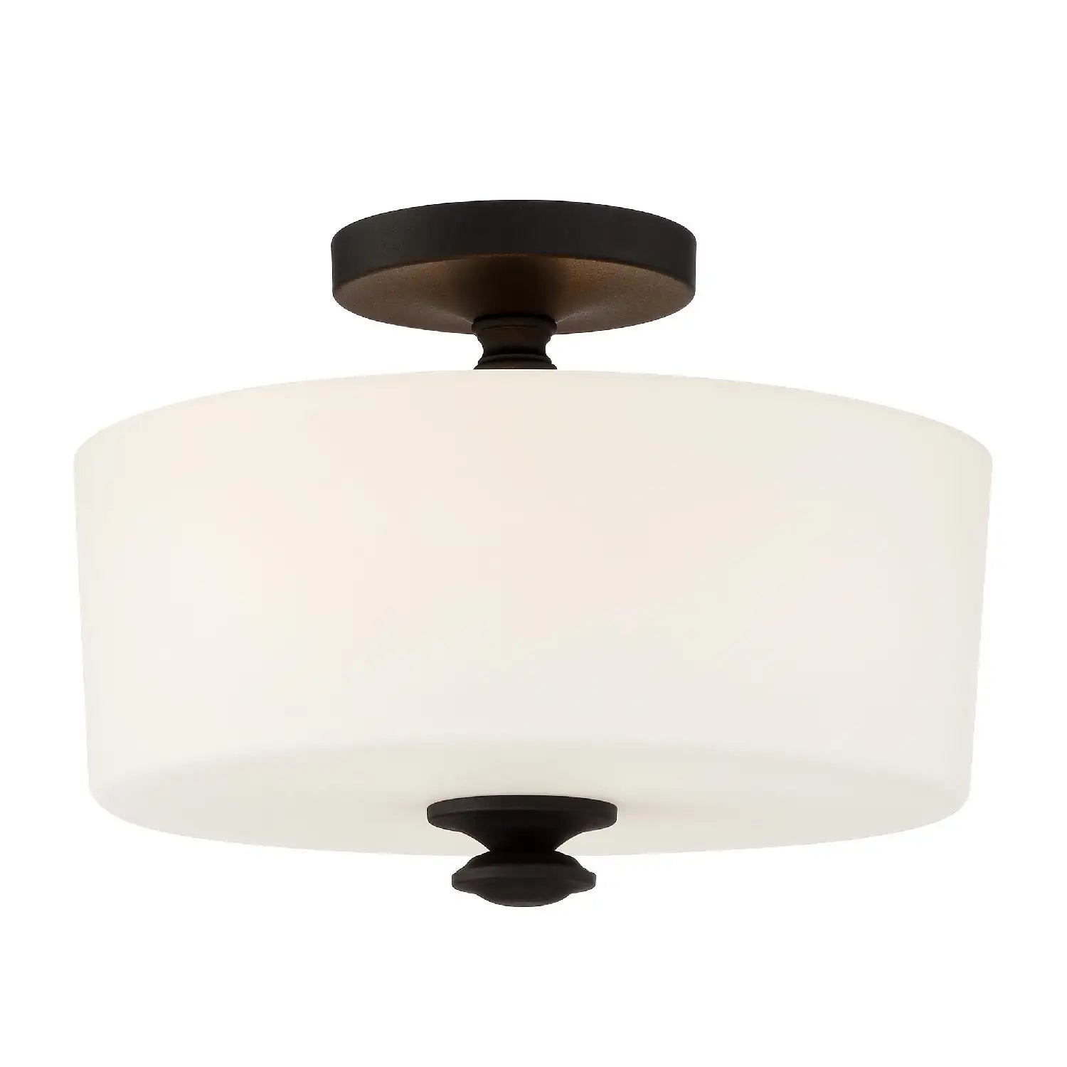 CRYSTORAMA, TRAVIS SEMI FLUSH MOUNT, FLUSH MOUNT CEILING LIGHTS