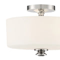 CRYSTORAMA, TRAVIS SEMI FLUSH MOUNT, FLUSH MOUNT CEILING LIGHTS