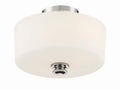 CRYSTORAMA, TRAVIS SEMI FLUSH MOUNT, FLUSH MOUNT CEILING LIGHTS