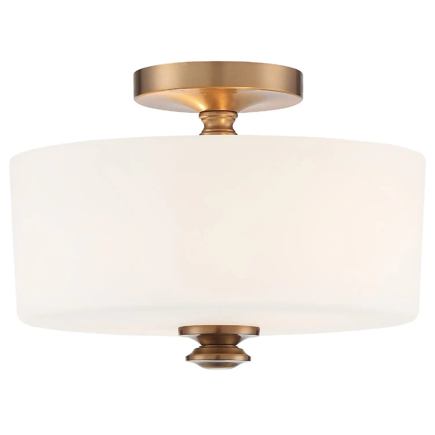 CRYSTORAMA, TRAVIS SEMI FLUSH MOUNT, FLUSH MOUNT CEILING LIGHTS