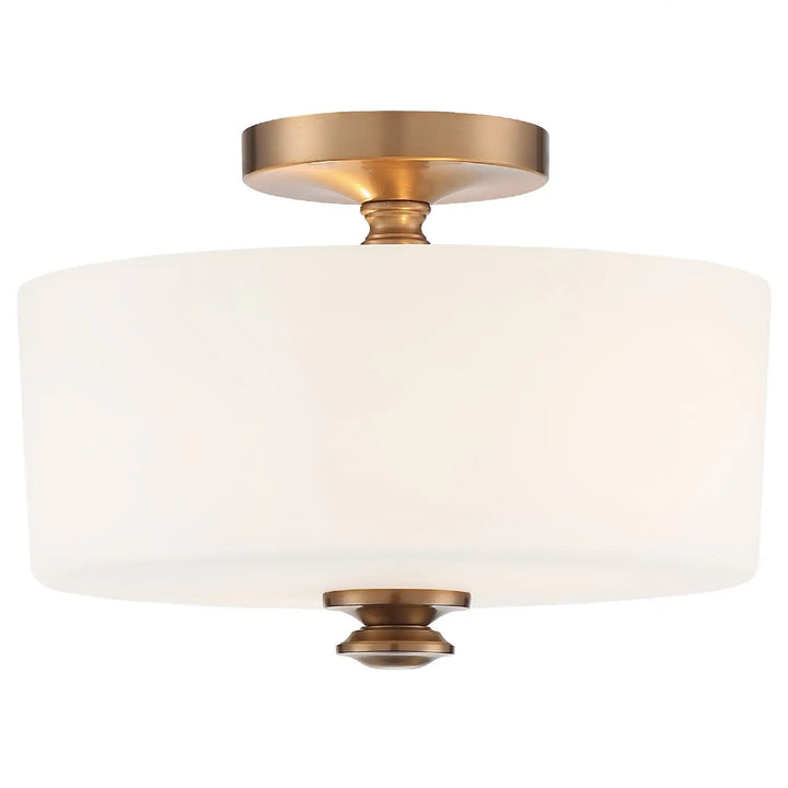 CRYSTORAMA, TRAVIS SEMI FLUSH MOUNT, FLUSH MOUNT CEILING LIGHTS