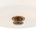 CRYSTORAMA, TRAVIS SEMI FLUSH MOUNT, FLUSH MOUNT CEILING LIGHTS