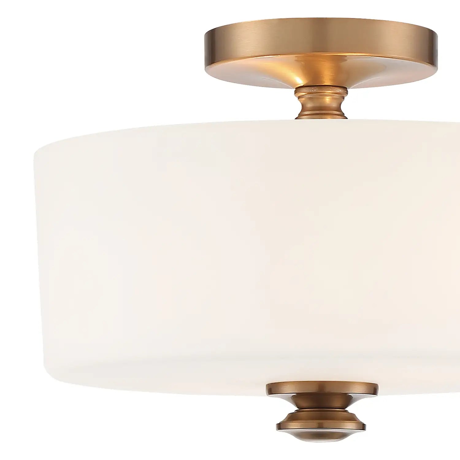 CRYSTORAMA, TRAVIS SEMI FLUSH MOUNT, FLUSH MOUNT CEILING LIGHTS