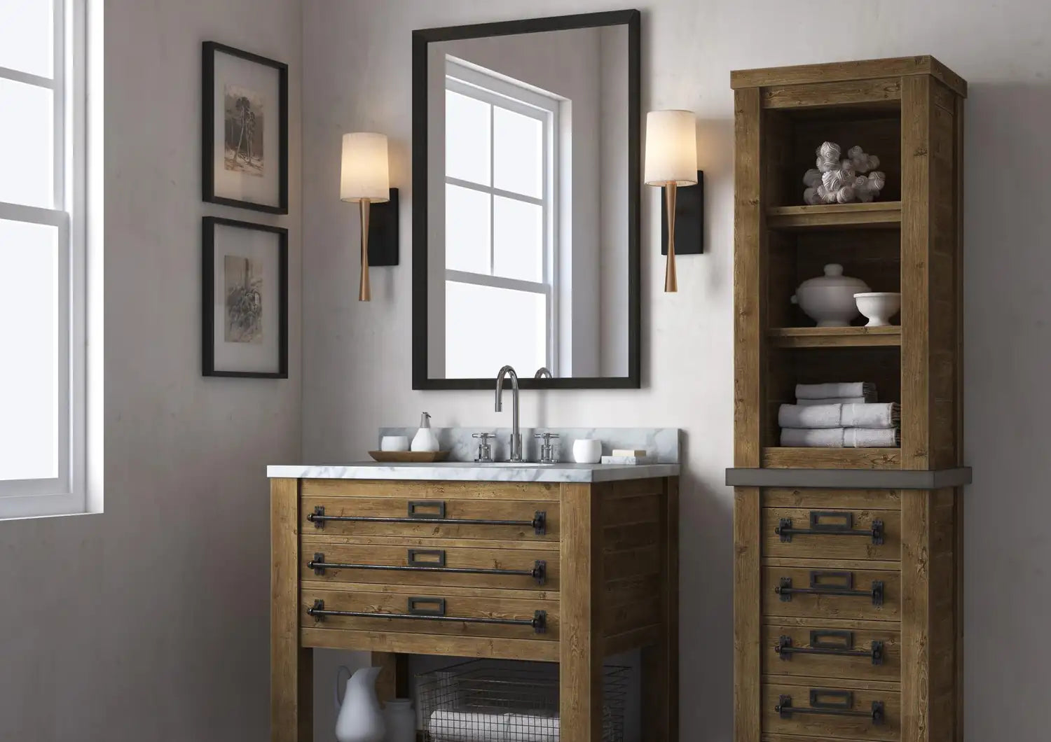 CRYSTORAMA, TRENTON SCONCE, WALL SCONCES