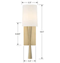 CRYSTORAMA, TRENTON SCONCE, WALL SCONCES