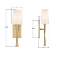 CRYSTORAMA, TRENTON SCONCE, WALL SCONCES