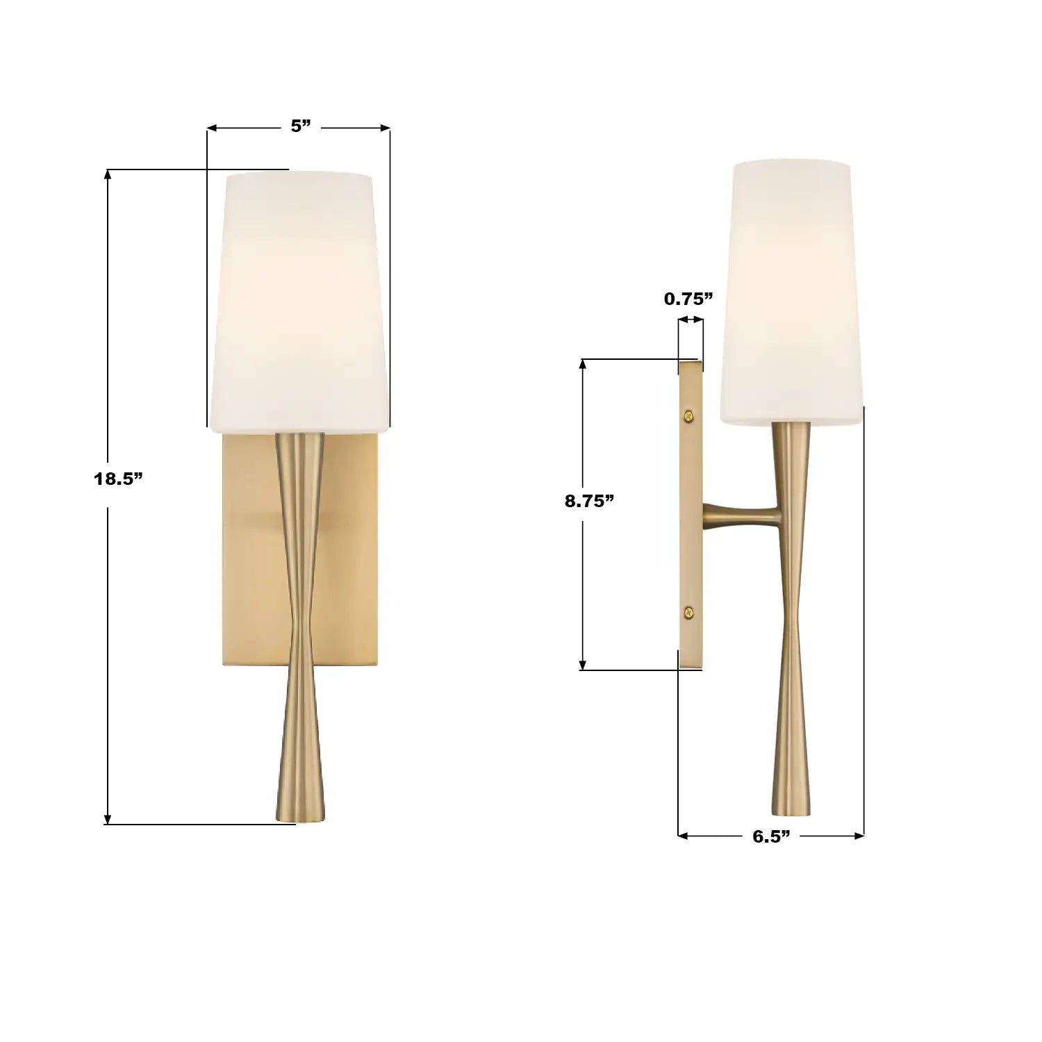 CRYSTORAMA, TRENTON SCONCE, WALL SCONCES