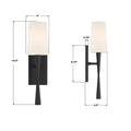 CRYSTORAMA, TRENTON SCONCE, WALL SCONCES