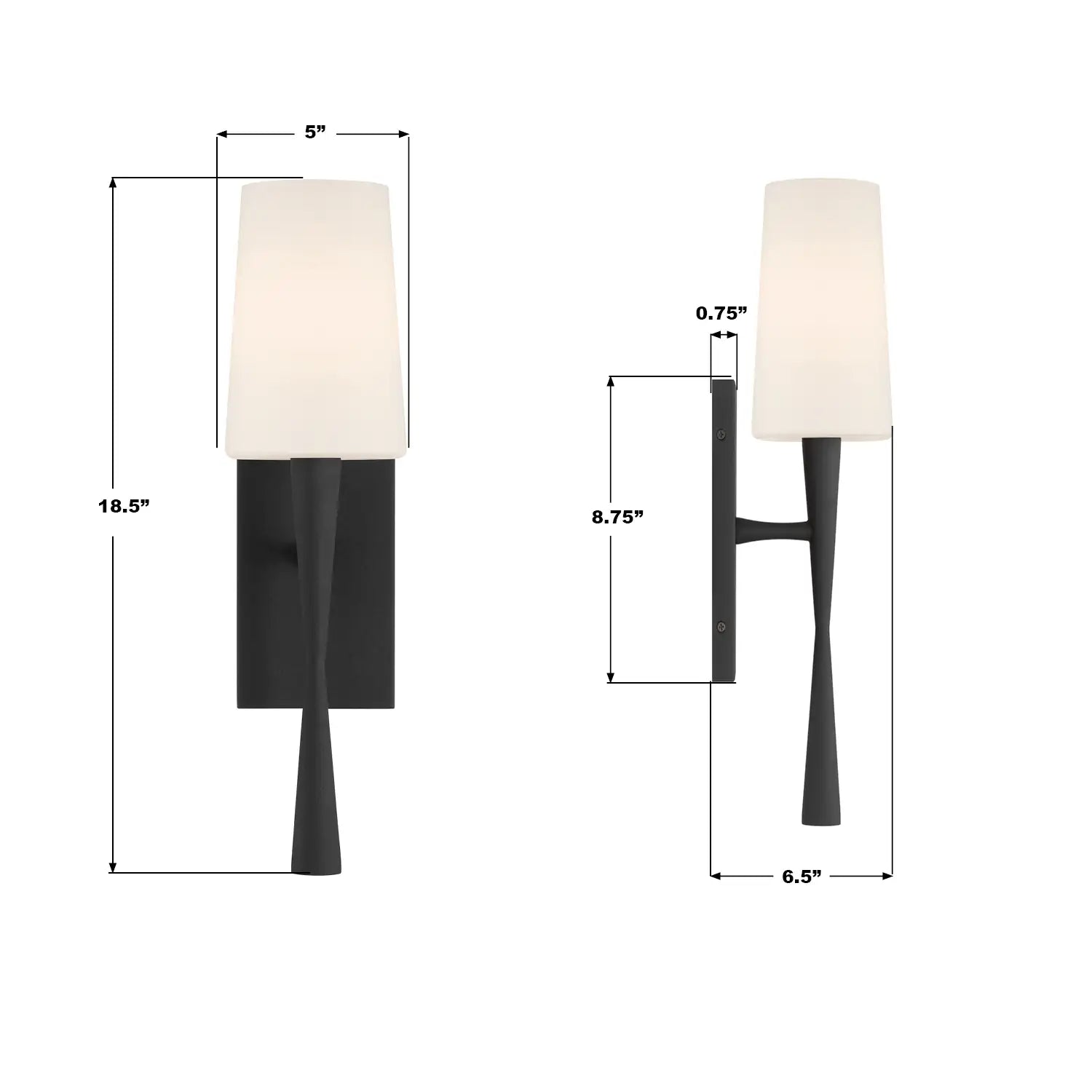 CRYSTORAMA, TRENTON SCONCE, WALL SCONCES