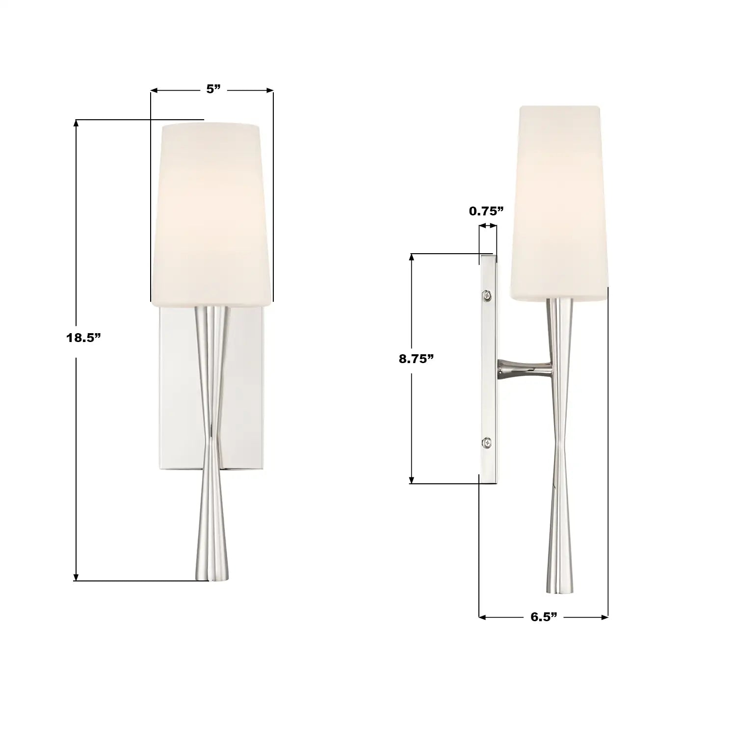 CRYSTORAMA, TRENTON SCONCE, WALL SCONCES