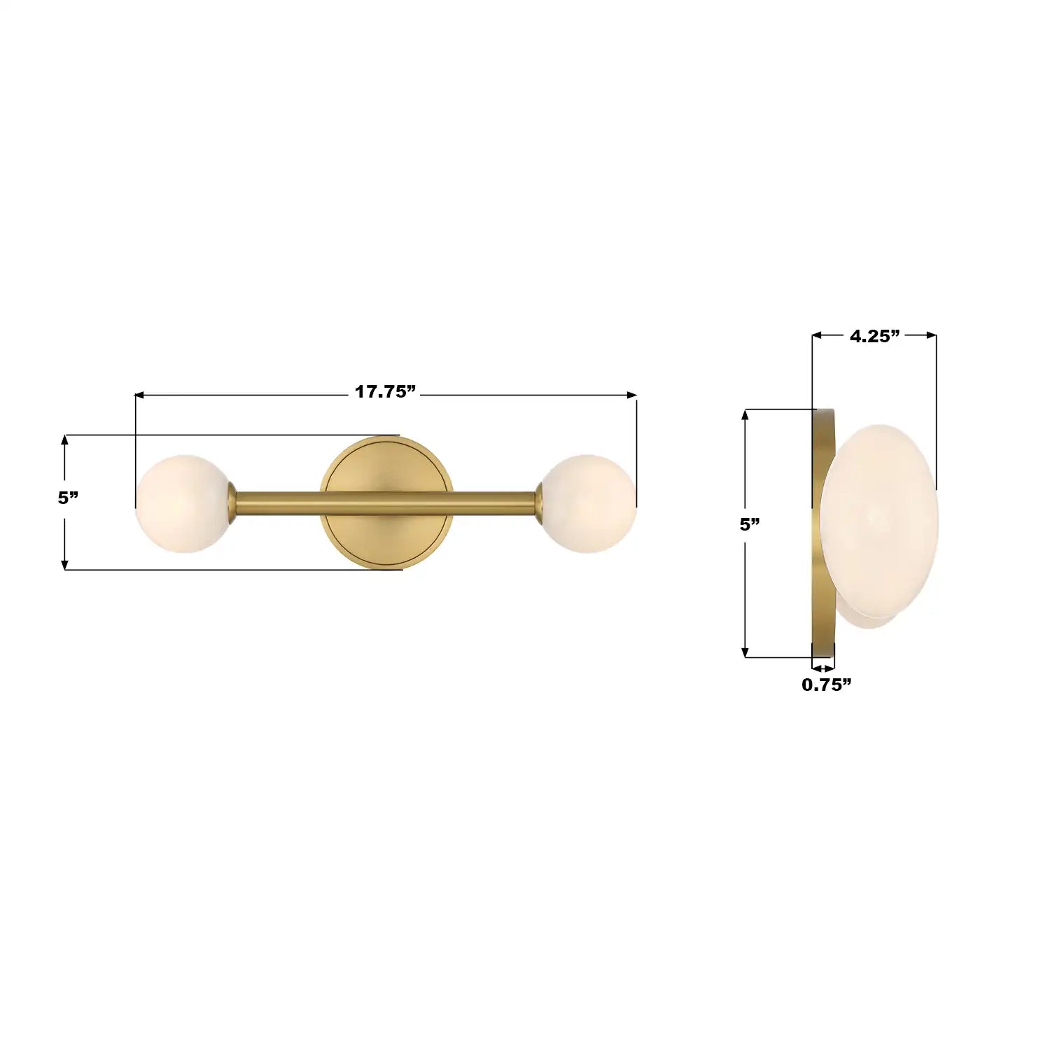 CRYSTORAMA, TERRELL LED BATHROOM VANITY, VANITY LIGHT