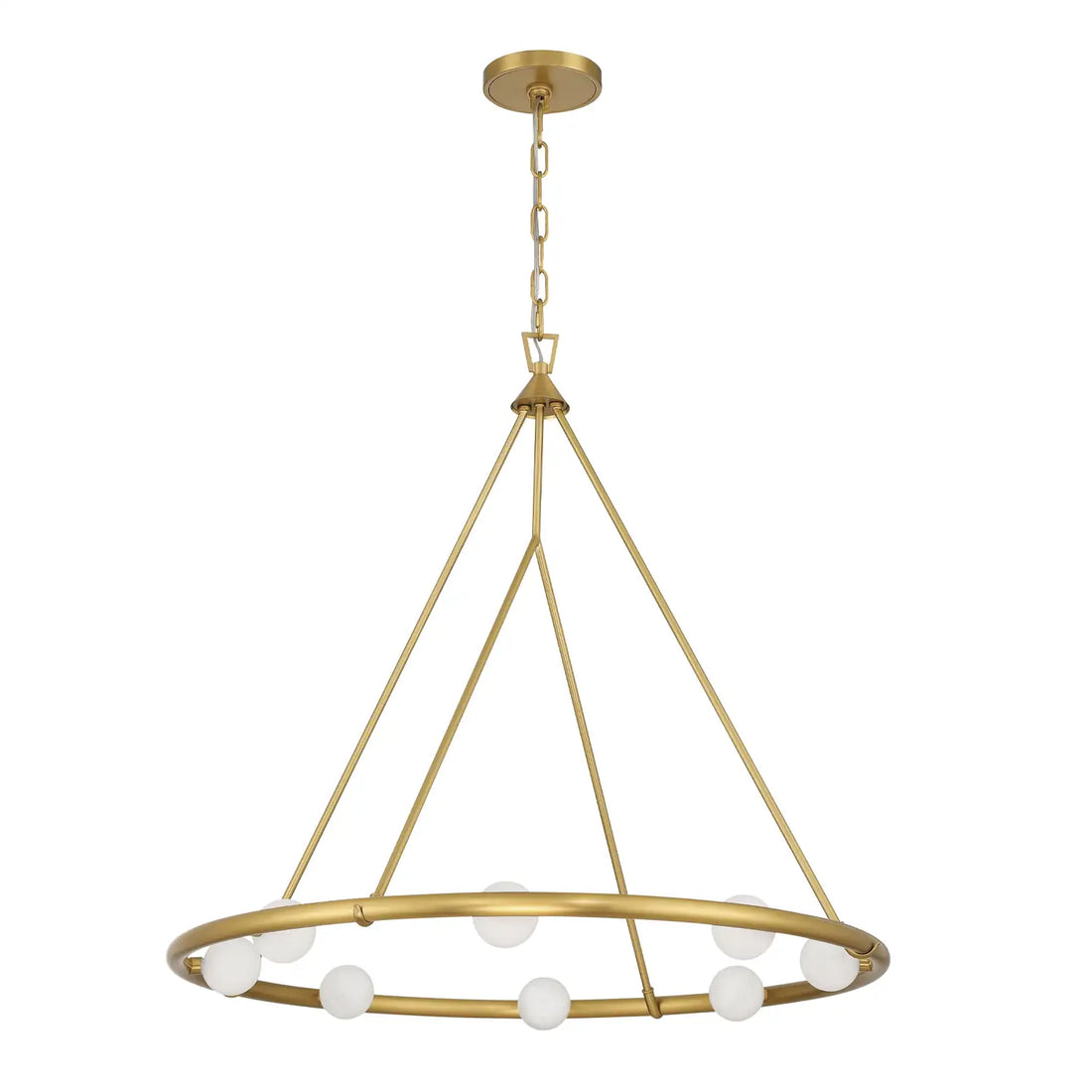 CRYSTORAMA, TERRELL LED CHANDELIER, CHANDELIER LIGHT
