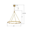 CRYSTORAMA, TERRELL LED CHANDELIER, CHANDELIER LIGHT