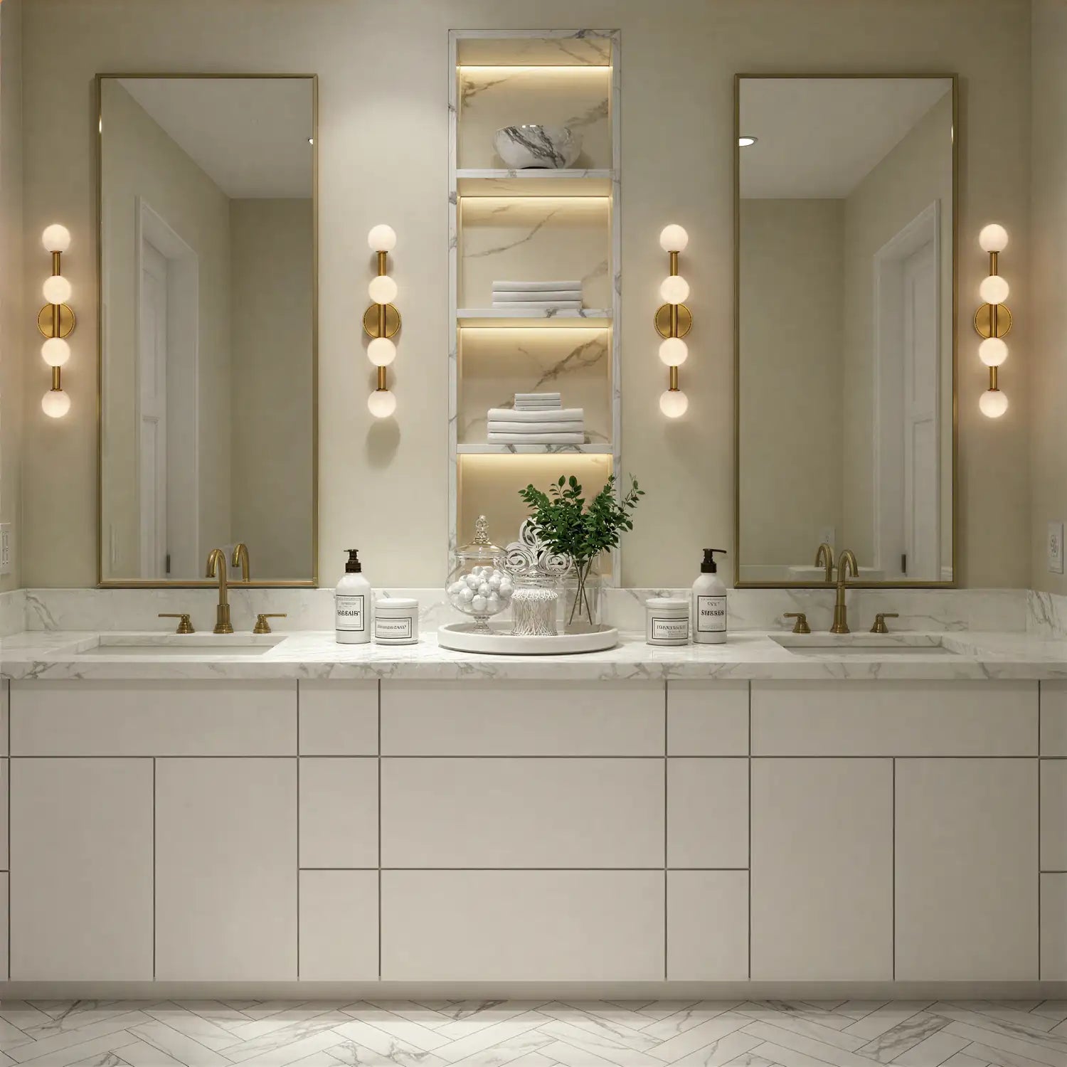 CRYSTORAMA, TERRELL LED BATHROOM VANITY, VANITY LIGHT