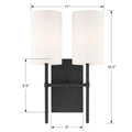 CRYSTORAMA, VERONICA SCONCE, WALL SCONCES
