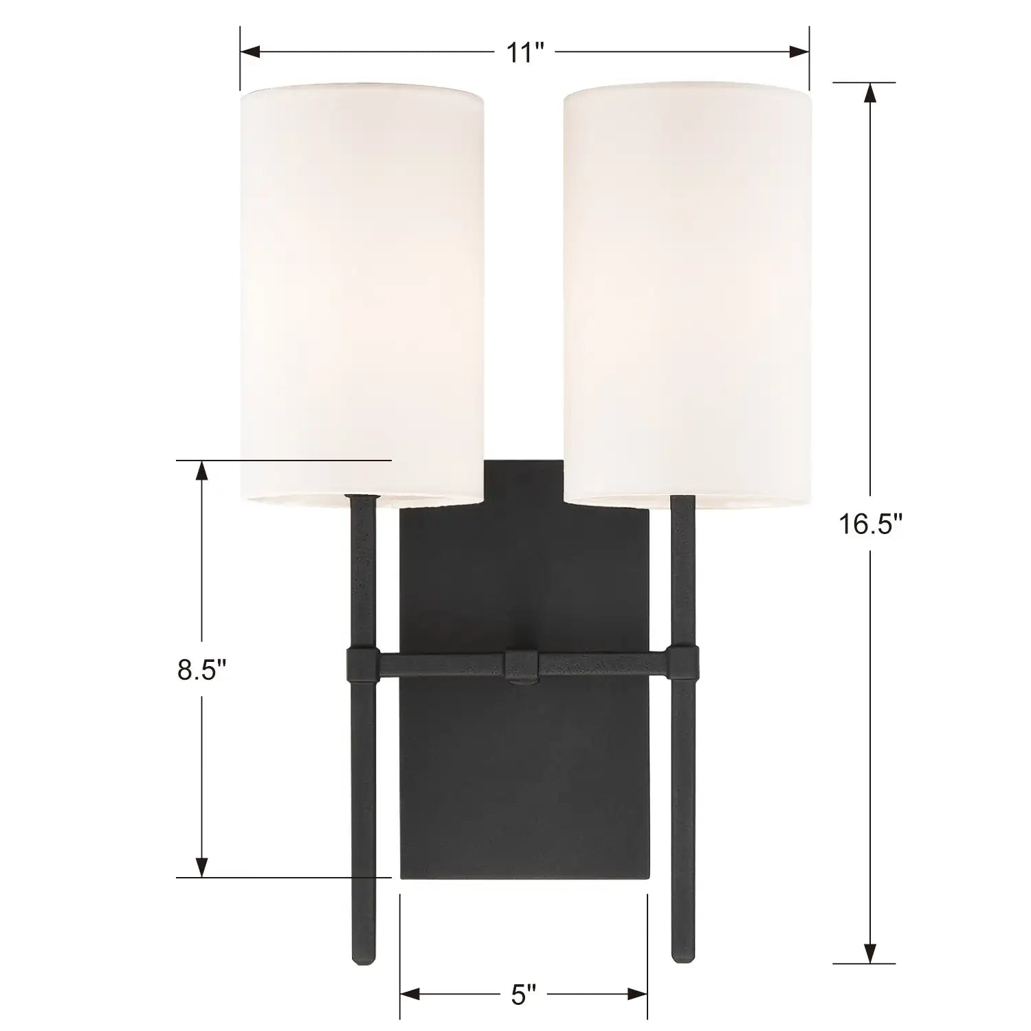 CRYSTORAMA, VERONICA SCONCE, WALL SCONCES