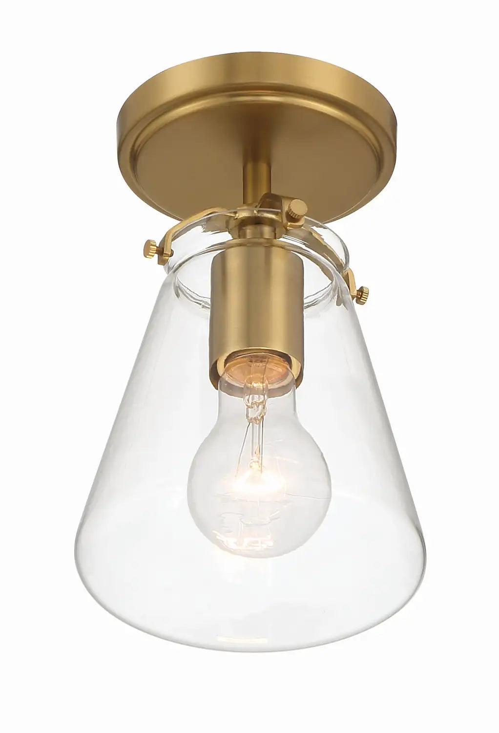 CRYSTORAMA, VOSS LUXE SEMI FLUSH MOUNT, FLUSH MOUNT CEILING LIGHTS