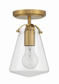 CRYSTORAMA, VOSS LUXE SEMI FLUSH MOUNT, FLUSH MOUNT CEILING LIGHTS