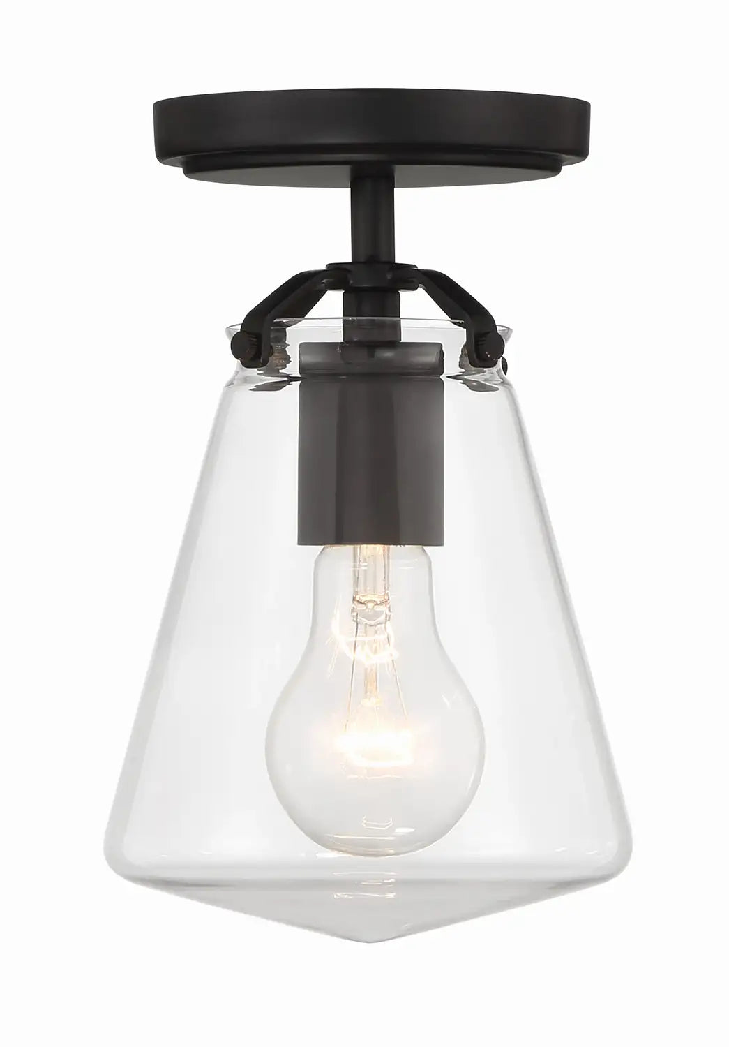 CRYSTORAMA, VOSS SEMI FLUSH MOUNT, FLUSH MOUNT CEILING LIGHTS
