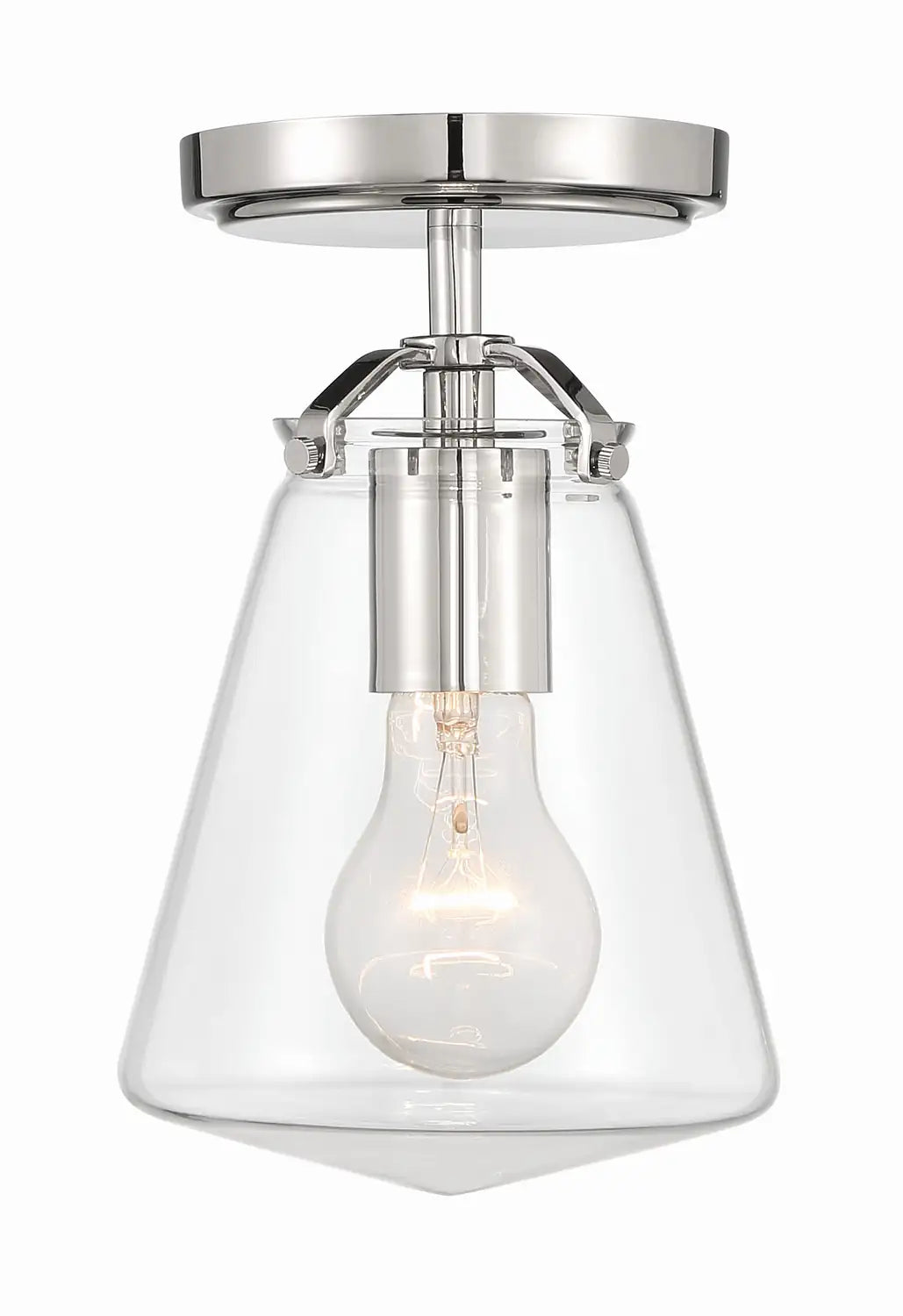 CRYSTORAMA, VOSS SEMI FLUSH MOUNT, FLUSH MOUNT CEILING LIGHTS