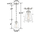 CRYSTORAMA, VOSS SEMI FLUSH MOUNT, FLUSH MOUNT CEILING LIGHTS