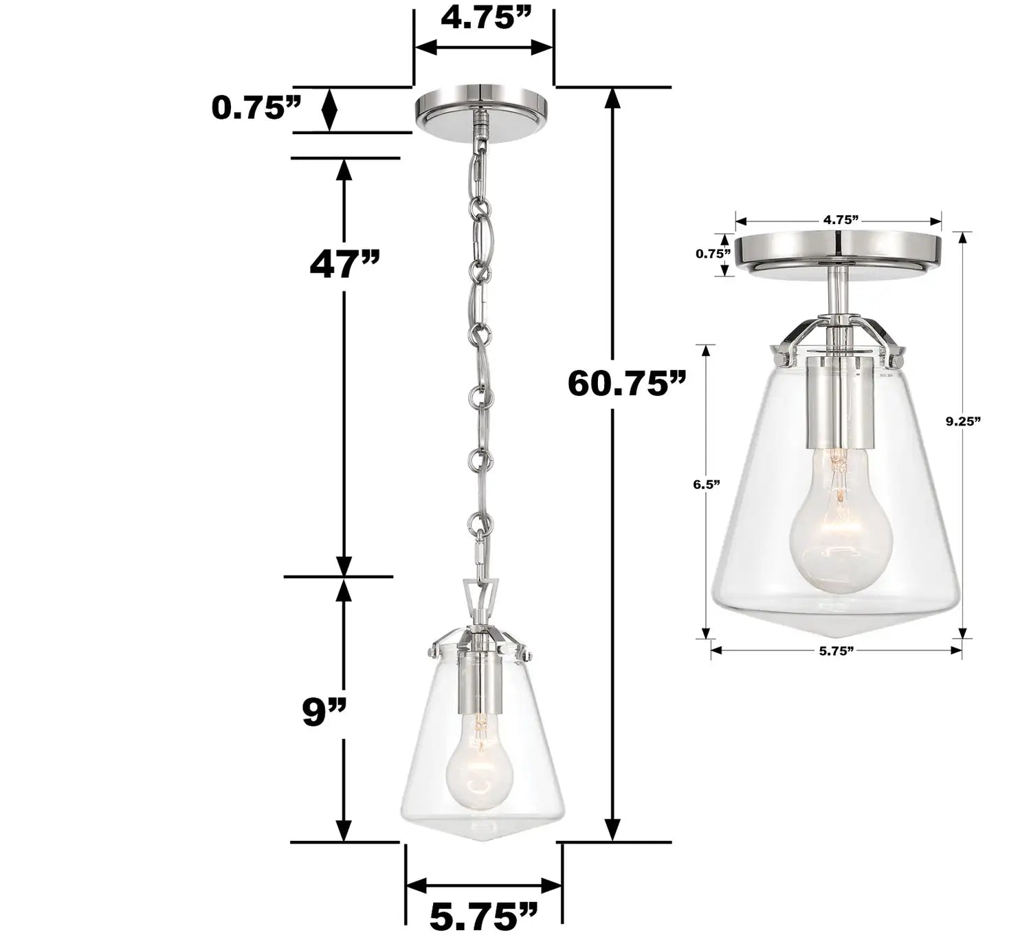CRYSTORAMA, VOSS PENDANT, PENDANT LIGHT