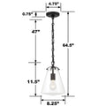 CRYSTORAMA, VOSS PENDANT, PENDANT LIGHT