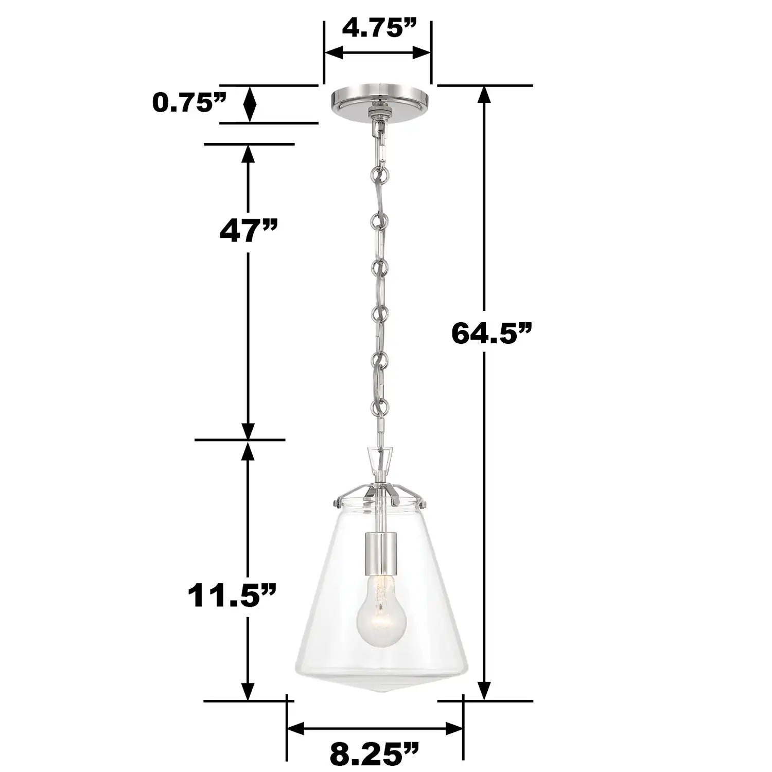 CRYSTORAMA, VOSS PENDANT, PENDANT LIGHT