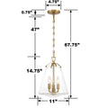 CRYSTORAMA, VOSS LUXE PENDANT, PENDANT LIGHT