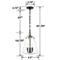 CRYSTORAMA, VOSS PENDANT, PENDANT LIGHT