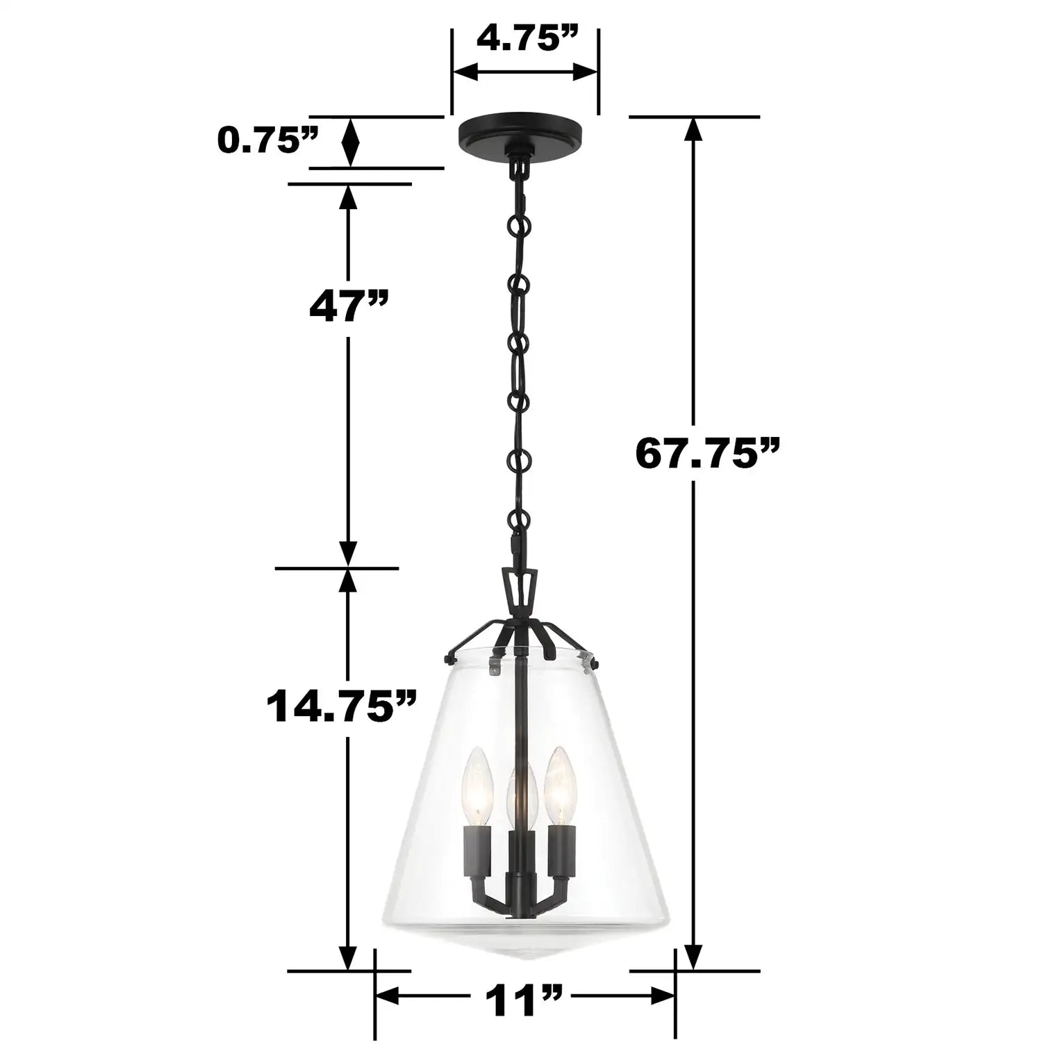 CRYSTORAMA, VOSS PENDANT, PENDANT LIGHT