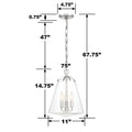 CRYSTORAMA, VOSS PENDANT, PENDANT LIGHT