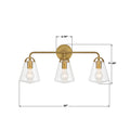 CRYSTORAMA, VOSS LUXE BATHROOM VANITY, VANITY LIGHT