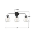 CRYSTORAMA, VOSS BATHROOM VANITY, VANITY LIGHT
