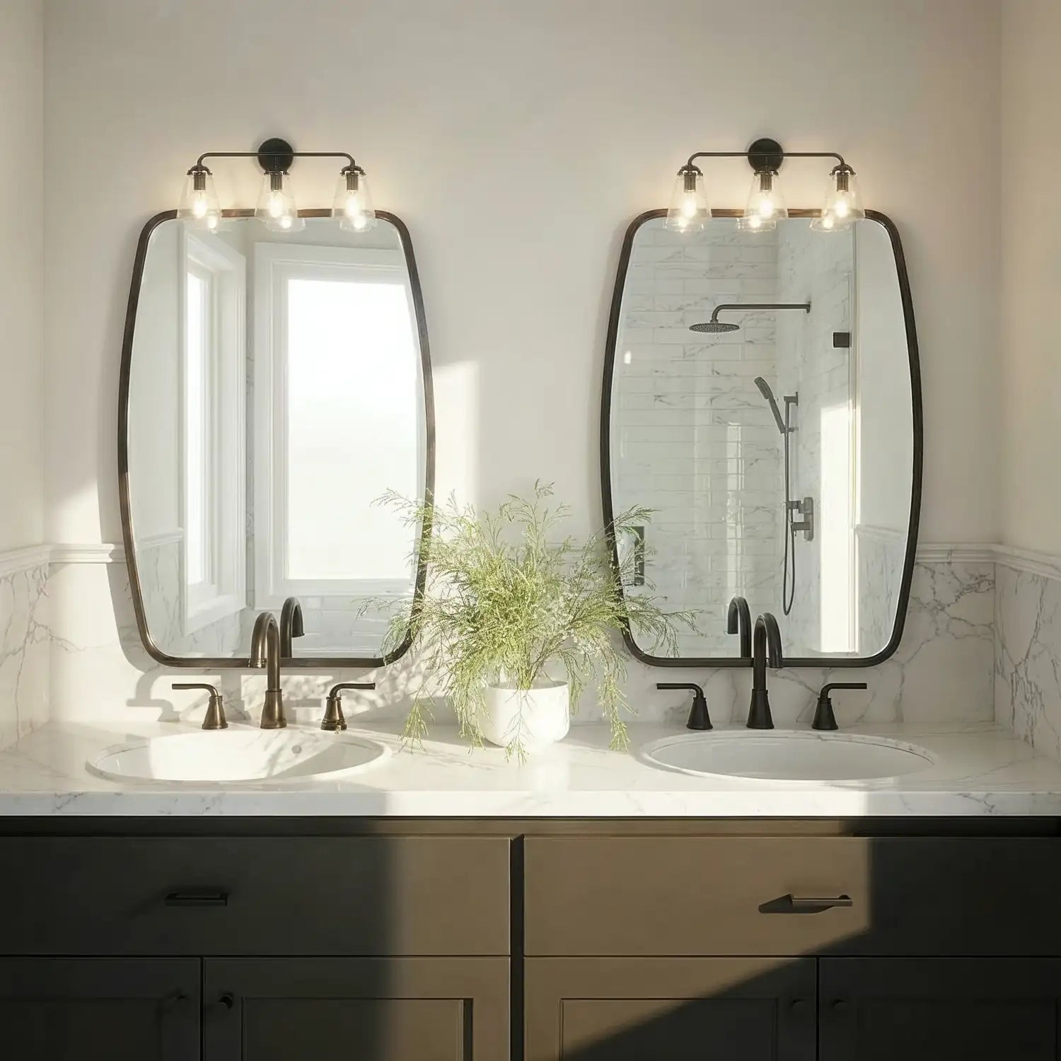 CRYSTORAMA, VOSS BATHROOM VANITY, VANITY LIGHT